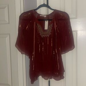 Anthropologie Floreat top